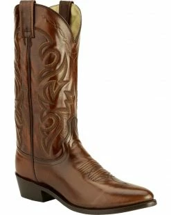 Dan Post Men's Mignon Leather Cowboy Boots - Medium Toe Black -Dan Post Shop 036319 22 P1