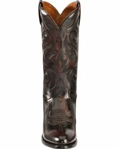 Dan Post Men's Mignon Leather Cowboy Boots - Medium Toe Black -Dan Post Shop 036319 87 FT