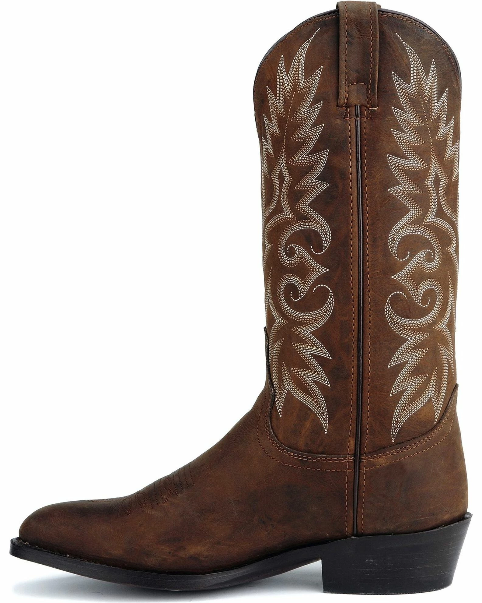 Dan Post Men's Embroidered Western Boots - Round Toe 6 Dan Post Men's Embroidered Western Boots - Round Toe - Image 4