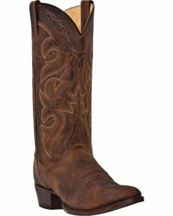 Dan Post Men's Renegade Distressed Western Boots Bay Apache