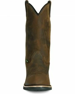 Dan Post Men's Albuquerque Waterproof Western Work Boots - Soft Toe Distressed -Dan Post Shop 050A84 B1 FT