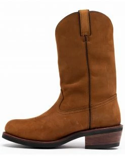 Dan Post Men's Albuquerque Waterproof Western Work Boots - Soft Toe Distressed -Dan Post Shop 050A84 B1 P3