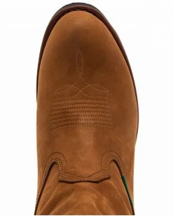Dan Post Men's Albuquerque Waterproof Western Work Boots - Soft Toe Distressed -Dan Post Shop 050A84 B1 P6
