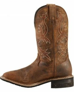 Dan Post Men's Nogales Waterproof Western Work Boots Tan -Dan Post Shop 050C22 22 LT