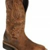 Dan Post Men's Nogales Waterproof Western Work Boots Tan -Dan Post Shop 050C22 22 P1