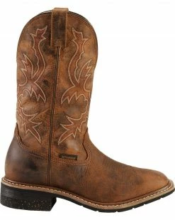 Alternative view of Dan Post Men's Nogales Waterproof Western Work Boots Tan