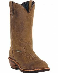 Alternative view of Dan Post Men's 12" Waterproof Steel Toe Work Boots Tan