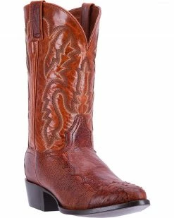 Dan Post Men's Pugh Exotic Boots Cognac