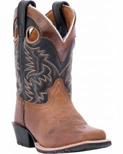 Dan Post Youth Boys' Rascal Western Boots - Square Toe