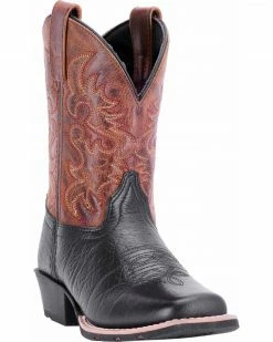 Dan Post Youth Boys' Little River Western Boots - Square Toe