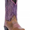 Dan Post Youth Girls' Majesty Brown/Purple Western Boots - Square Toe 1 Dan Post Youth Girls' Majesty Brown/Purple Western Boots - Square Toe -Dan Post Shop 2000225550 200 P1