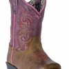 Dan Post Toddler Girls' Sand Tryke Leather Boots - Square Toe  For Toddler-Girls' -Dan Post Shop 2000244303 295 P1