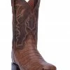 Dan Post Men's Kingsly Chocolate Caiman Western Boots - Wide Square Toe -Dan Post Shop 2000276157 240 P1