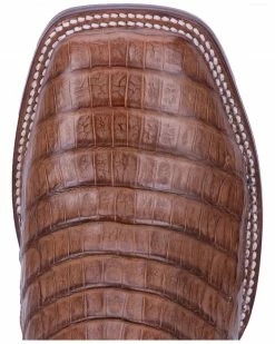 Dan Post Men's Kingsly Chocolate Caiman Western Boots - Wide Square Toe -Dan Post Shop 2000276157 240 P6