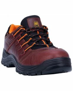 Dan Post Men's Ridge Hiker Shoes - Composite Toe Red