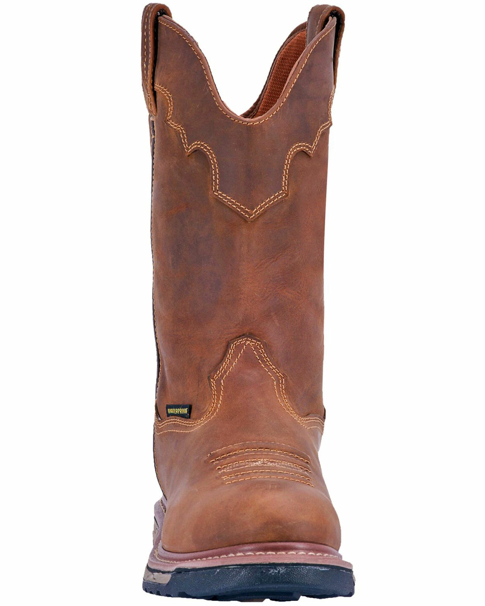 Dan Post Men's Journeyman Waterproof Western Work Boots - Composite Toe Brown 7 Dan Post Men's Journeyman Waterproof Western Work Boots - Composite Toe Brown - Image 5