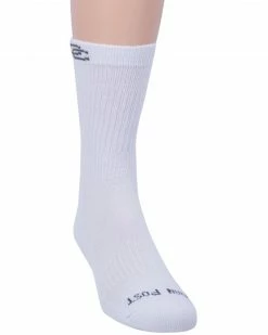 Dan Post Men's Lites Crew White Socks - Size 7 To 10