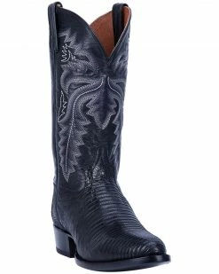 Dan Post Men's Winston Lizard Western Boots - Round Toe