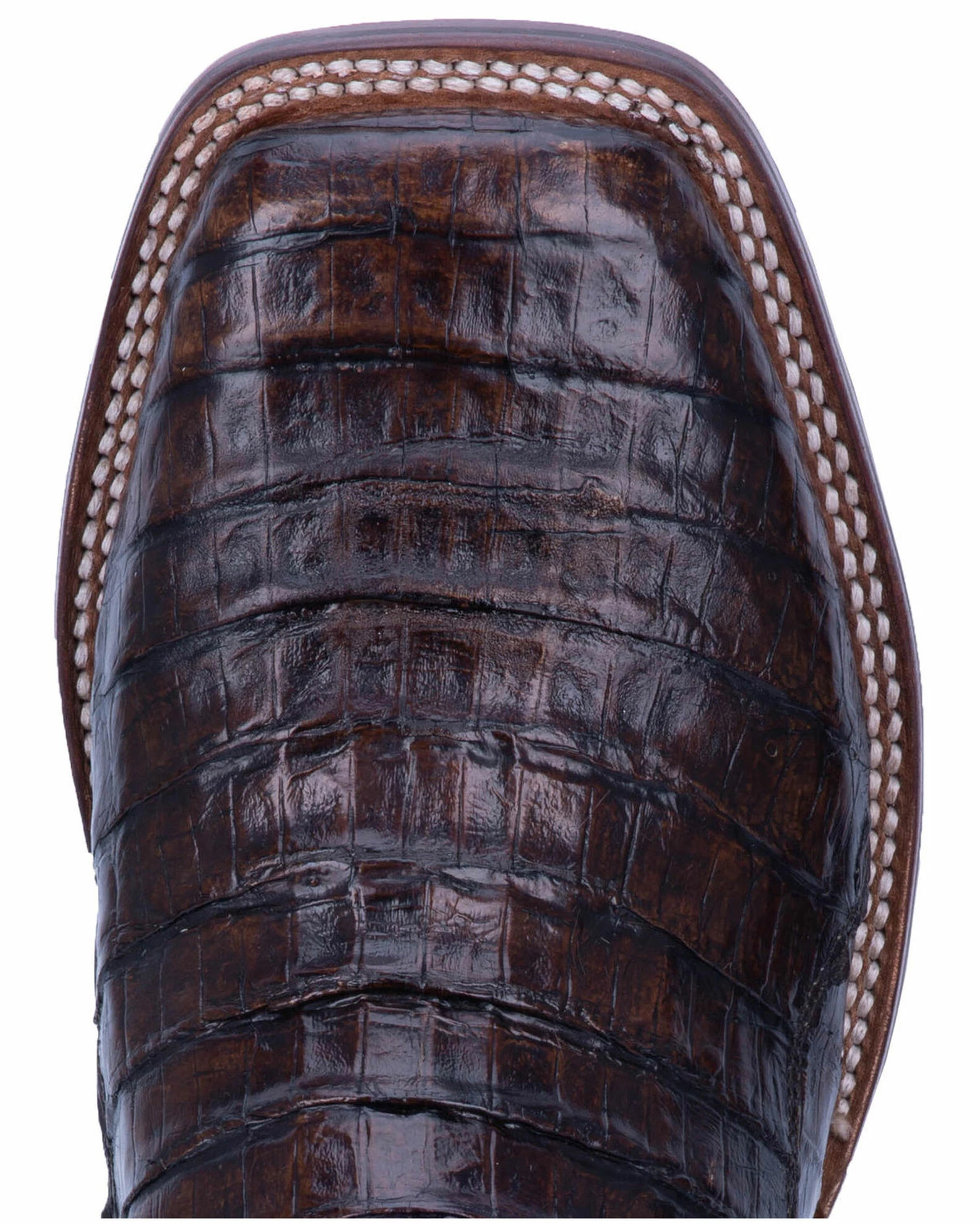 Dan Post Men's Kingsly Caiman Leather Western Boots - Wide Square Toe 8 Dan Post Men's Kingsly Caiman Leather Western Boots - Wide Square Toe - Image 6