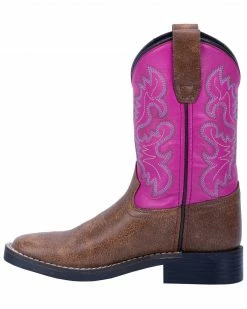 Dan Post Girls' 9" Punky Western Boots - Wide Square Toe -Dan Post Shop 2000286061 280 P3