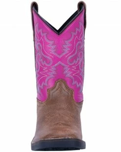 Dan Post Girls' 9" Punky Western Boots - Wide Square Toe -Dan Post Shop 2000286061 280 P5