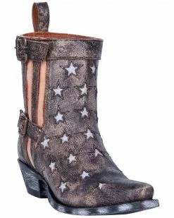 Dan Post Women's Star Struck Fashion Booties - Snip Toe