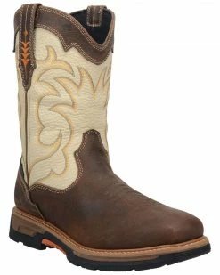 Dan Post Men's Storm Tide Waterproof Work Boots - Broad Square Toe