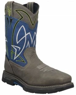 Dan Post Men's Storm Surge Waterproof Western Work Boots - Broad Square Toe