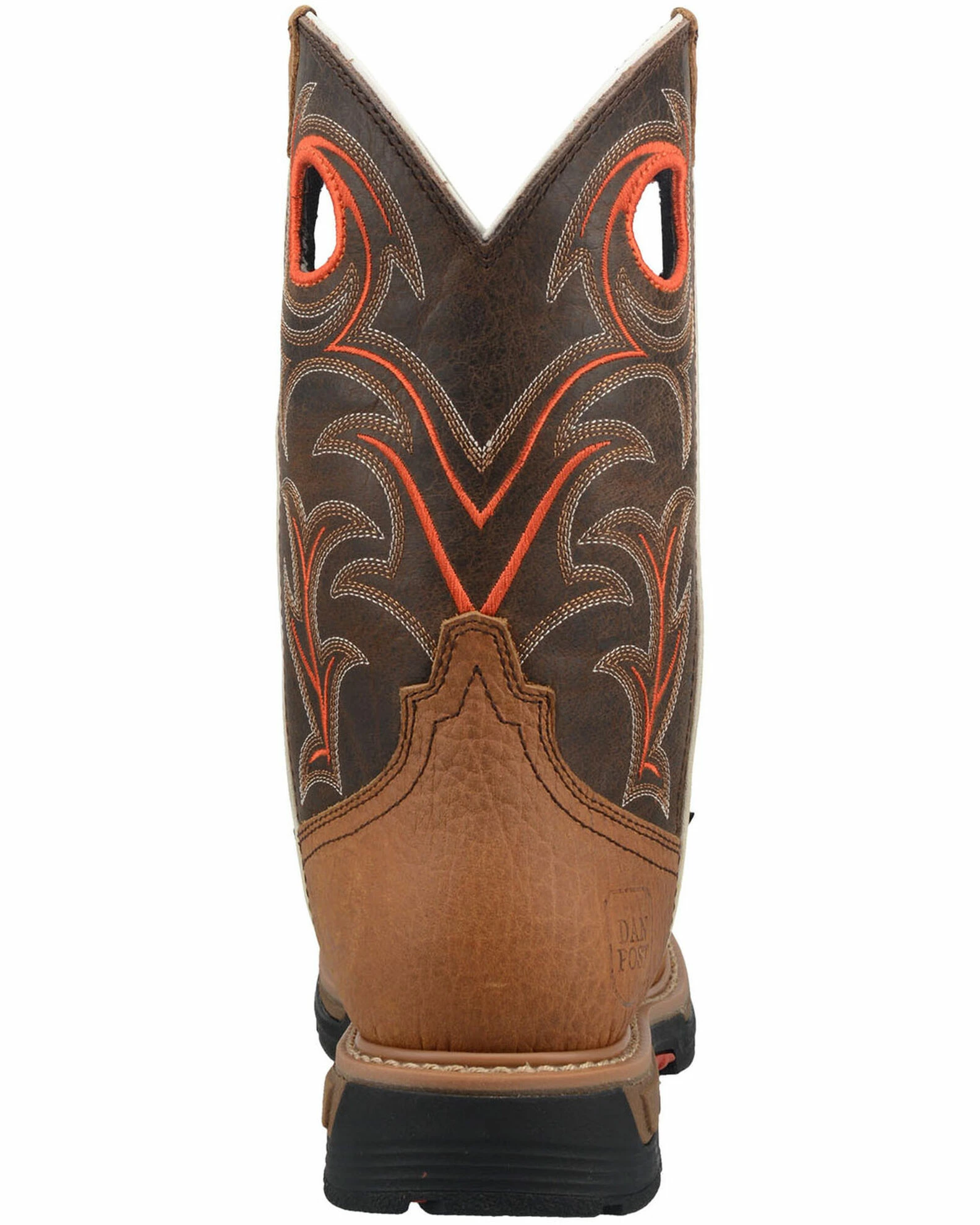 Dan Post Men's Storm's Eye Western Work Boots - Composite Toe Brown 7 Dan Post Men's Storm's Eye Western Work Boots - Composite Toe Brown - Image 5