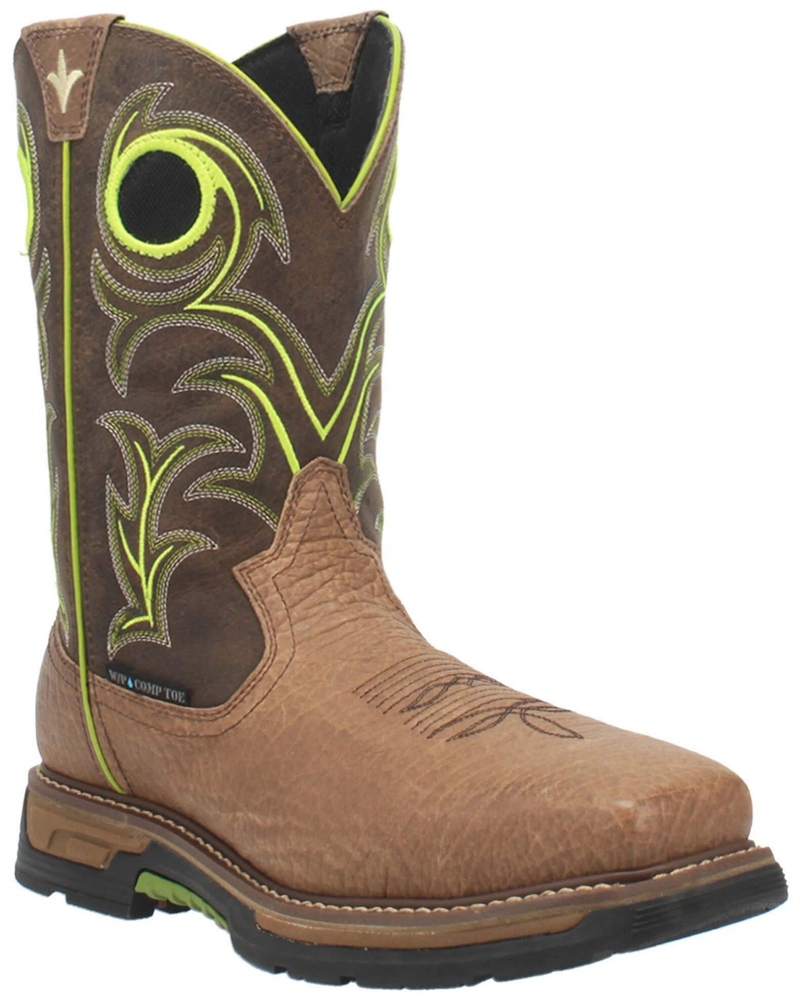 Dan Post Men's Storms Eye Waterproof EH Western Work Boots - Composite Toe 3 Dan Post Men's Storms Eye Waterproof EH Western Work Boots - Composite Toe