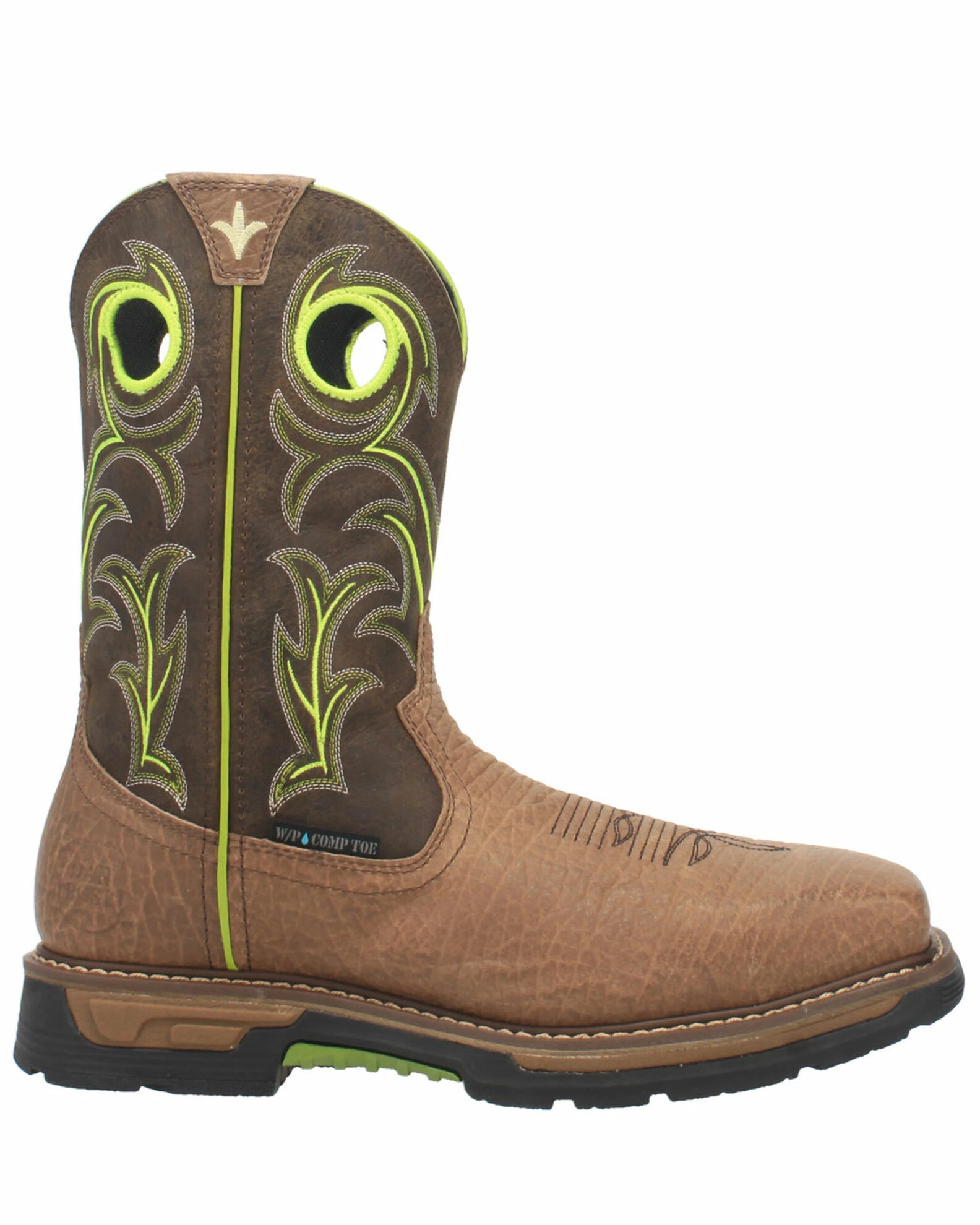 Dan Post Men's Storms Eye Waterproof EH Western Work Boots - Composite Toe 4 Dan Post Men's Storms Eye Waterproof EH Western Work Boots - Composite Toe - Image 2