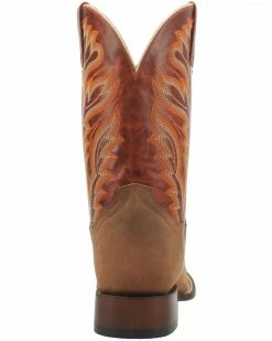 Dan Post Men's Tan Western Boots - Wide Square Toe -Dan Post Shop 2000332400 280 P4