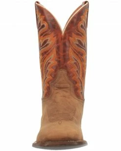 Dan Post Men's Tan Western Boots - Wide Square Toe -Dan Post Shop 2000332400 280 P5