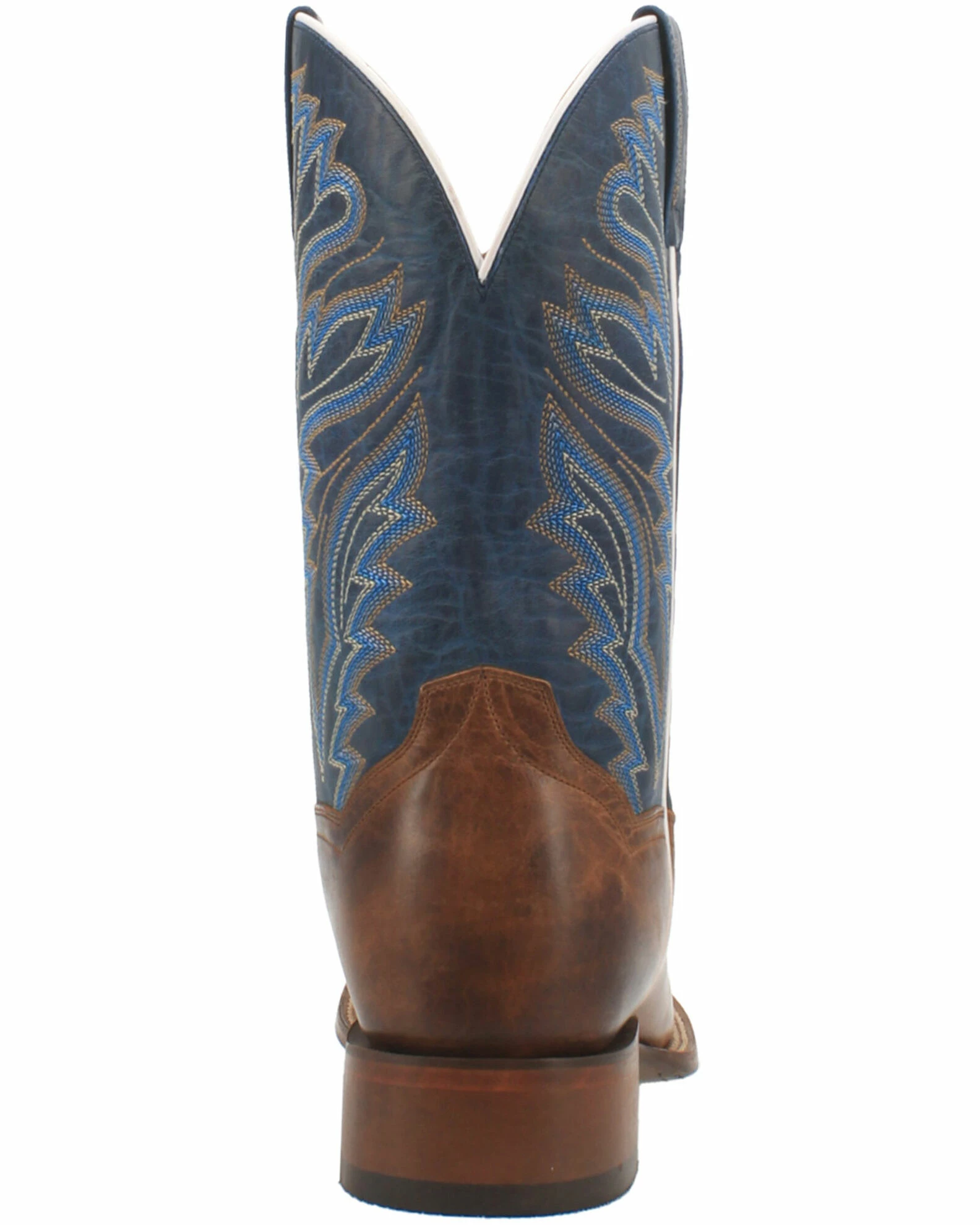 Dan Post Men's Waxy Brown Western Boots - Wide Square Toe 6 Dan Post Men's Waxy Brown Western Boots - Wide Square Toe - Image 4