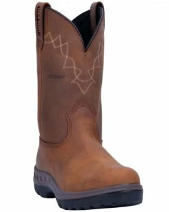 Dan Post Men's Cummins Waterproof Western Work Boots - Soft Toe