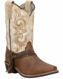 Dan Post Girls' Lil Myra Western Boots - Square Toe