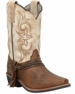Dan Post Girls' Lil Myra Western Boots - Square Toe