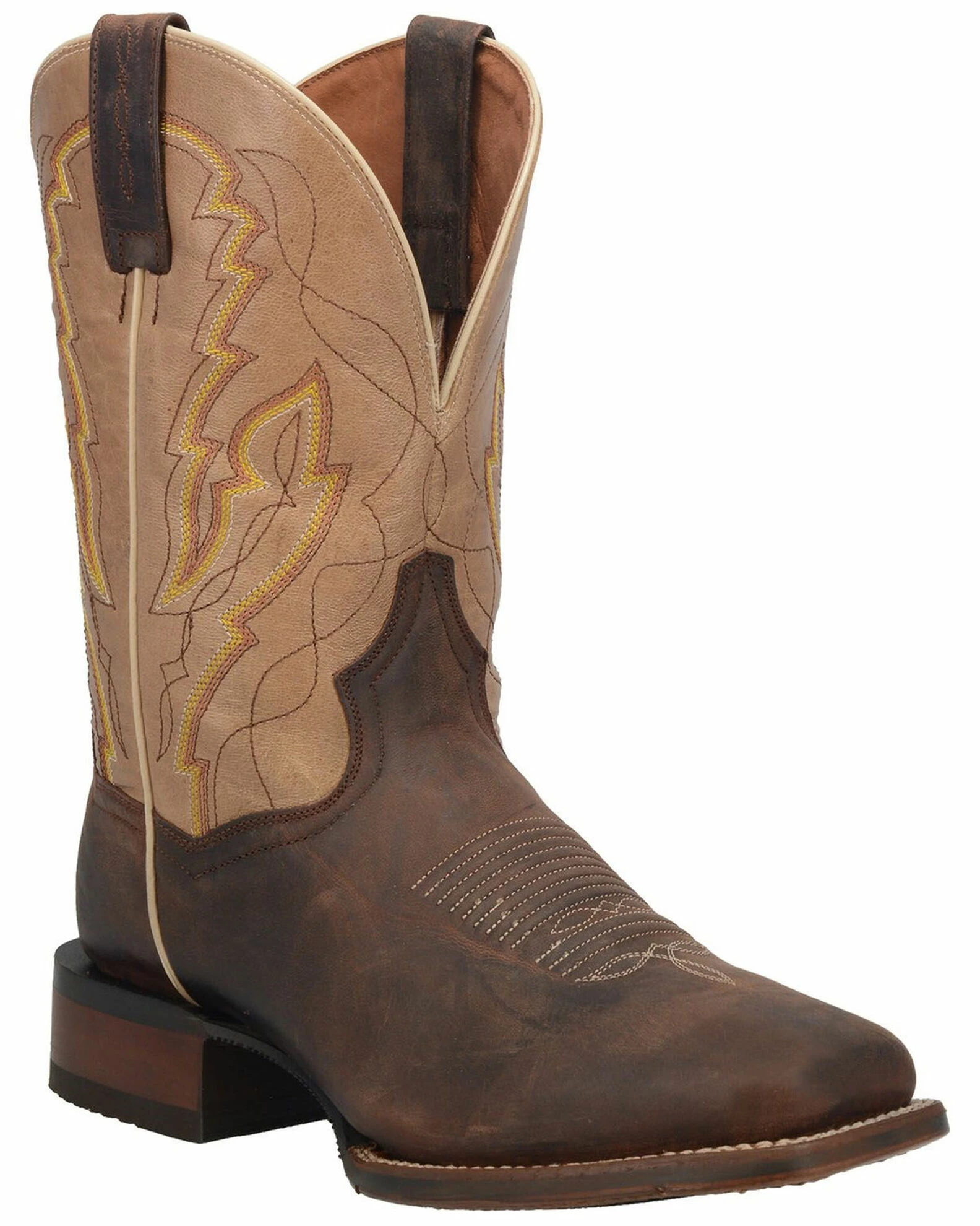 Dan Post Men's Garrison Western Boots - Wide Square Toe 3 Dan Post Men's Garrison Western Boots - Wide Square Toe