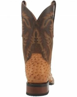 Dan Post Men's Kershaw Exotic Ostrich Skin Western Boots - Wide Square Toe -Dan Post Shop 2000337937 280 P5