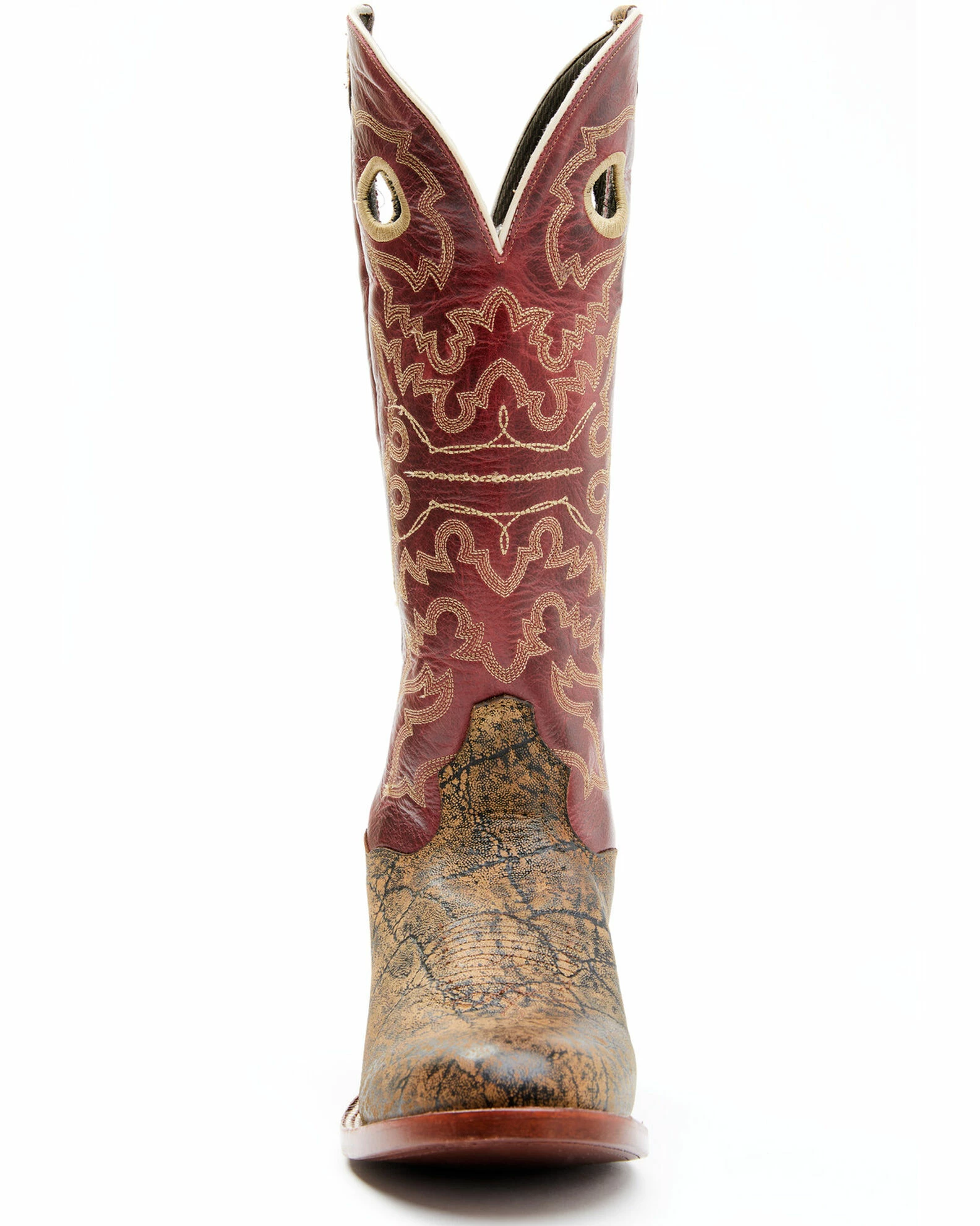 Dan Post Men's Elephant Print Western Boots - Round Toe 5 Dan Post Men's Elephant Print Western Boots - Round Toe - Image 3
