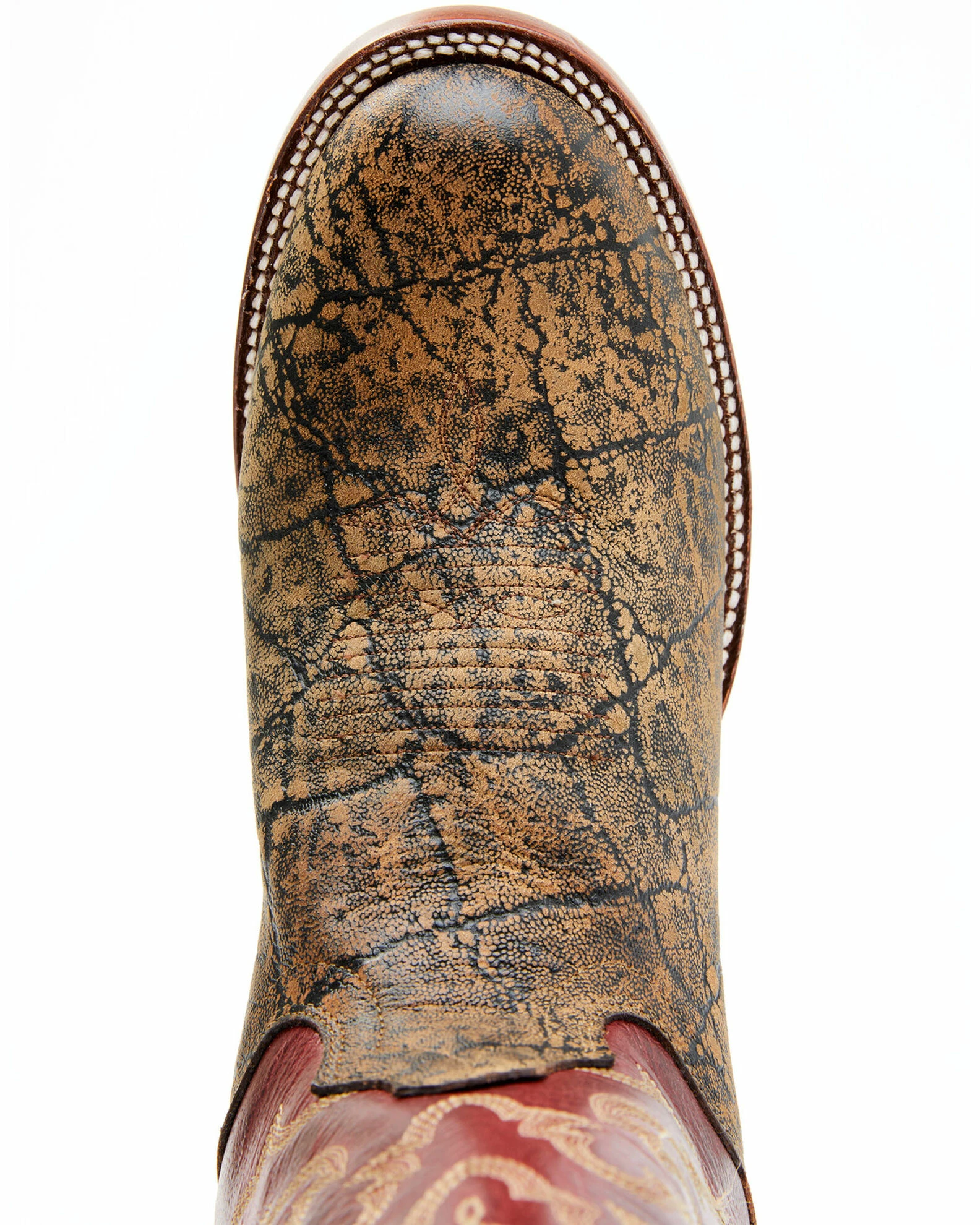 Dan Post Men's Elephant Print Western Boots - Round Toe 8 Dan Post Men's Elephant Print Western Boots - Round Toe - Image 6