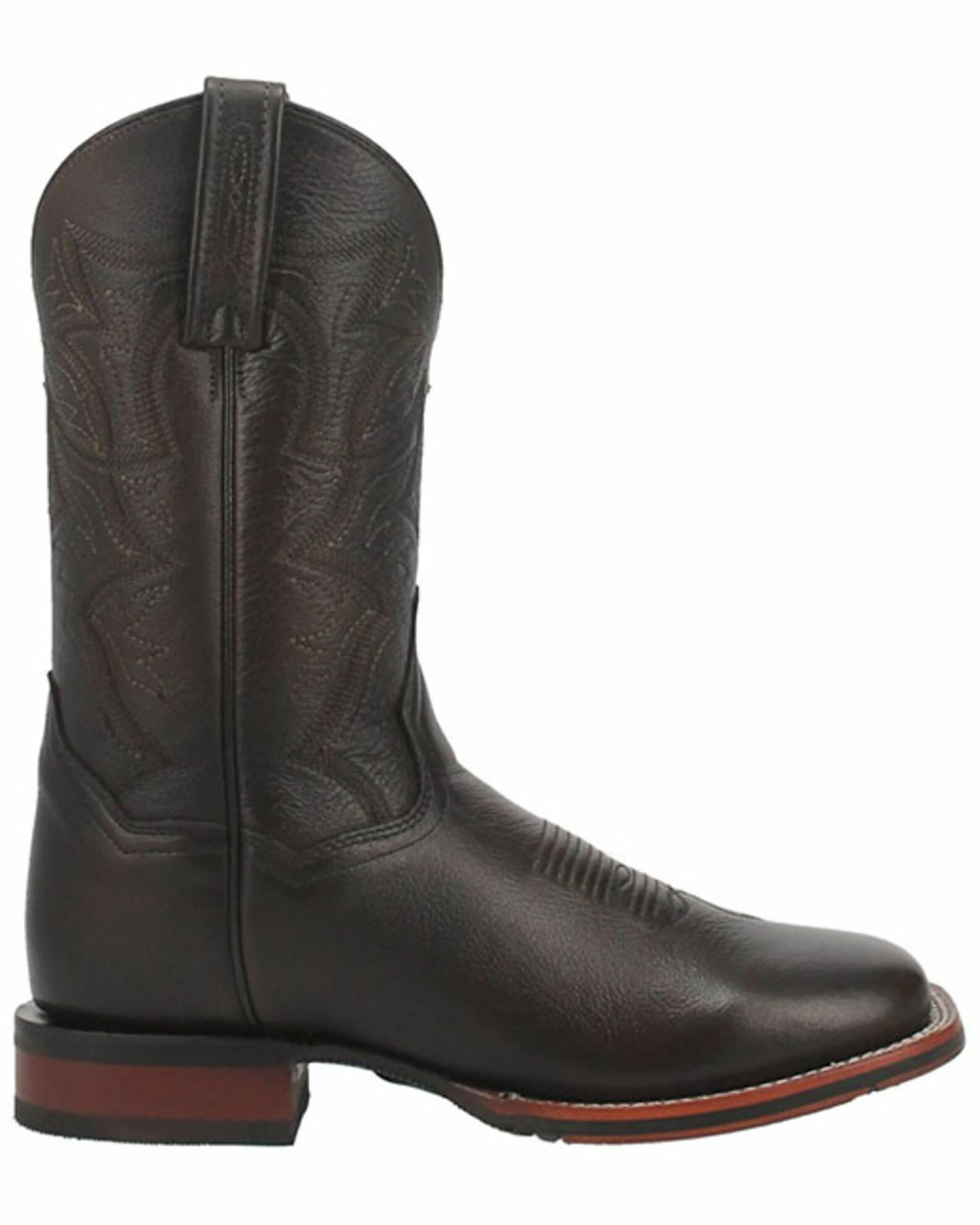 Dan Post Men's Stockman Western Boots - Wide Square Toe 4 Dan Post Men's Stockman Western Boots - Wide Square Toe - Image 2