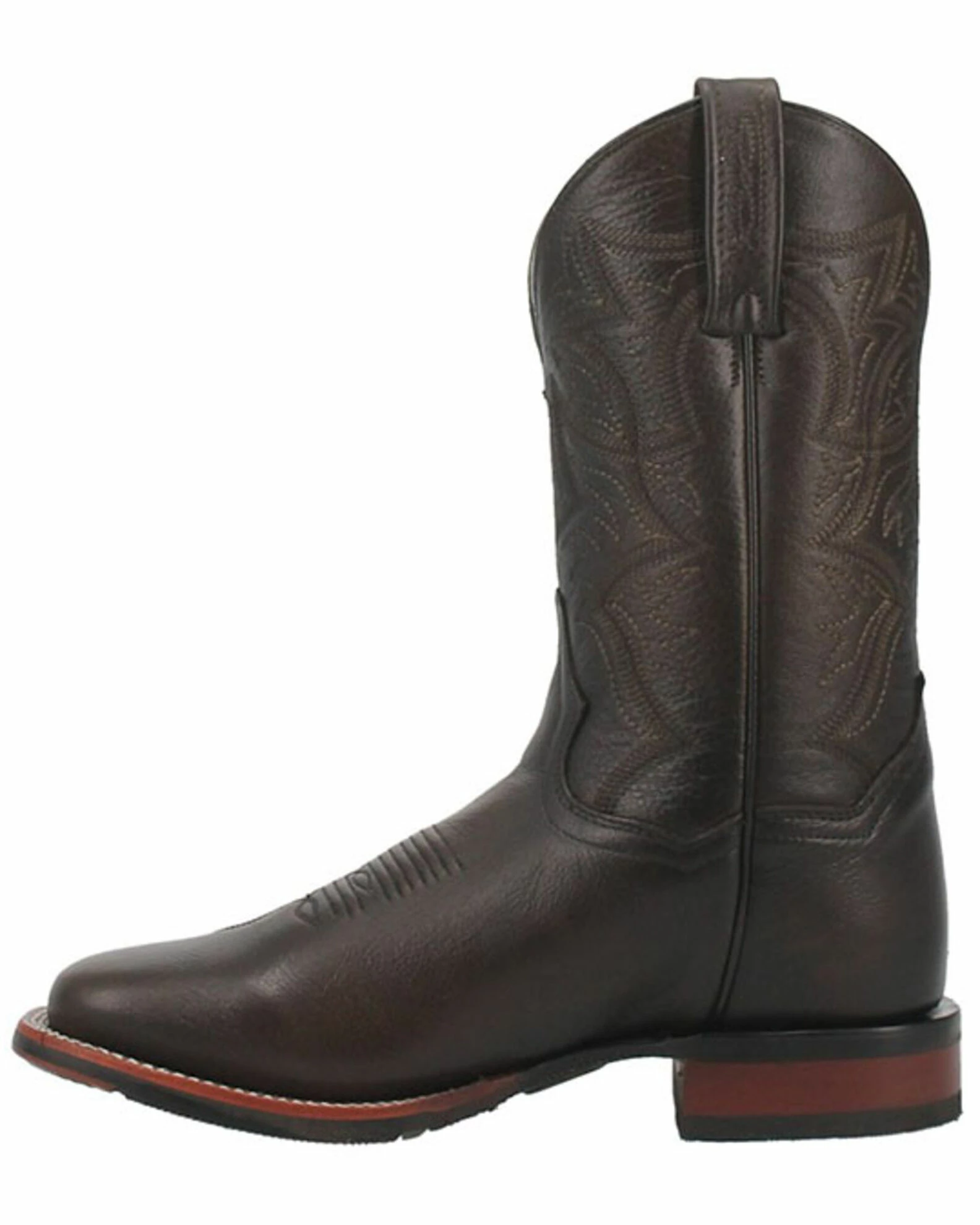 Dan Post Men's Stockman Western Boots - Wide Square Toe 5 Dan Post Men's Stockman Western Boots - Wide Square Toe - Image 3
