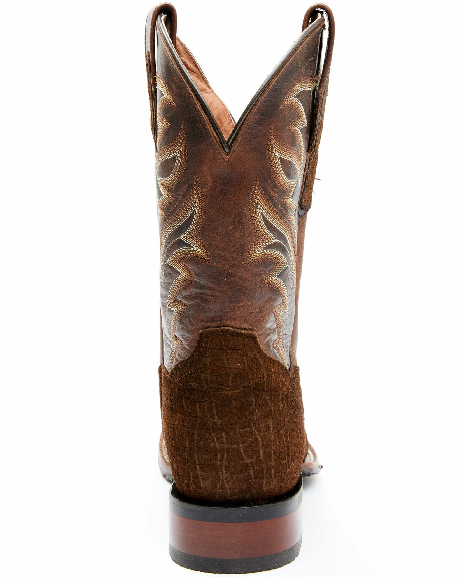 Dan Post Men's Hippo Print Western Boots - Broad Square Toe 7 Dan Post Men's Hippo Print Western Boots - Broad Square Toe - Image 5