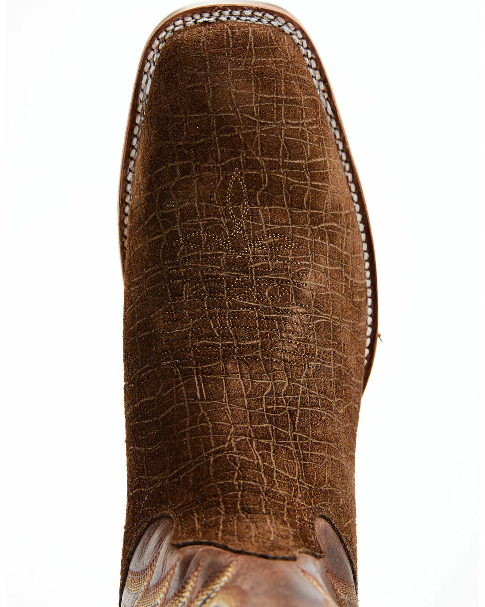 Dan Post Men's Hippo Print Western Boots - Broad Square Toe 8 Dan Post Men's Hippo Print Western Boots - Broad Square Toe - Image 6