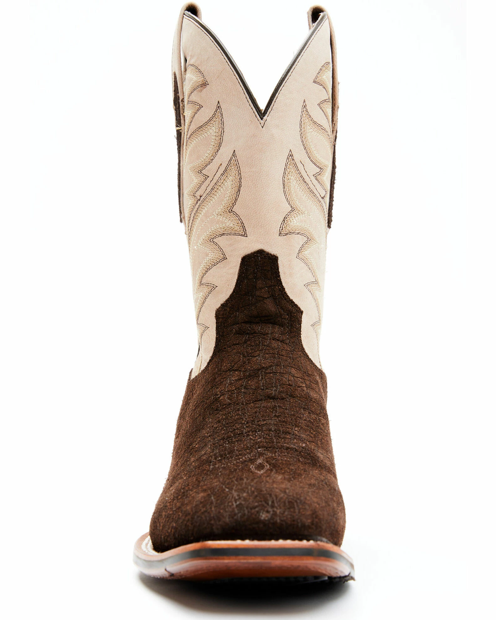 Dan Post Men's Hippo Print Western Boots - Broad Square Toe 5 Dan Post Men's Hippo Print Western Boots - Broad Square Toe - Image 3