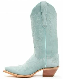 Dan Post Women's Seafoam Suede Western Boots - Snip Toe -Dan Post Shop 2000339119 330 P3