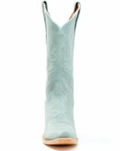 Dan Post Women's Seafoam Suede Western Boots - Snip Toe -Dan Post Shop 2000339119 330 P4