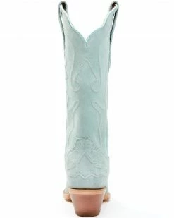 Dan Post Women's Seafoam Suede Western Boots - Snip Toe -Dan Post Shop 2000339119 330 P5