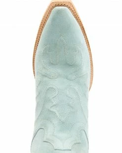 Dan Post Women's Seafoam Suede Western Boots - Snip Toe -Dan Post Shop 2000339119 330 P6